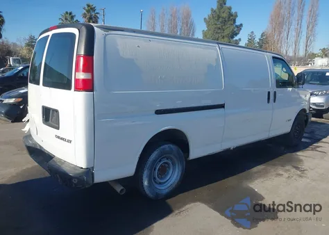 2006 Chevrolet Express Work Van from USA, damaged, VIN 1GCGG29V161151064